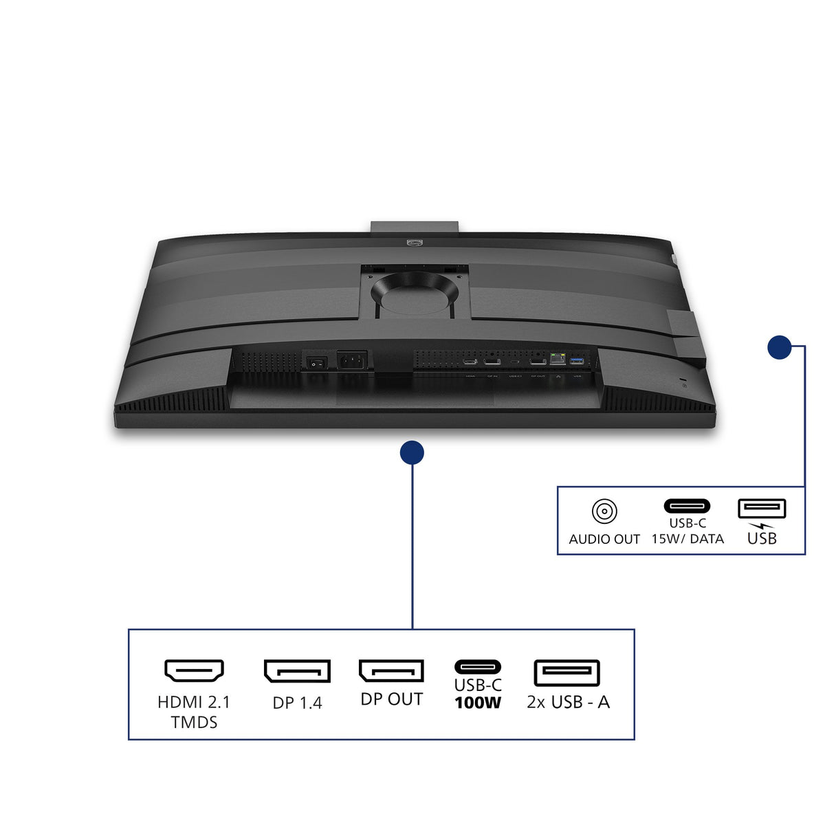 EAN 8721038007282 - Philips 4000 series 27B2U4601H/00 pantalla para PC 68,6 cm (27") 2560 x 1440 Pixeles Quad HD LCD Negro imagen 4