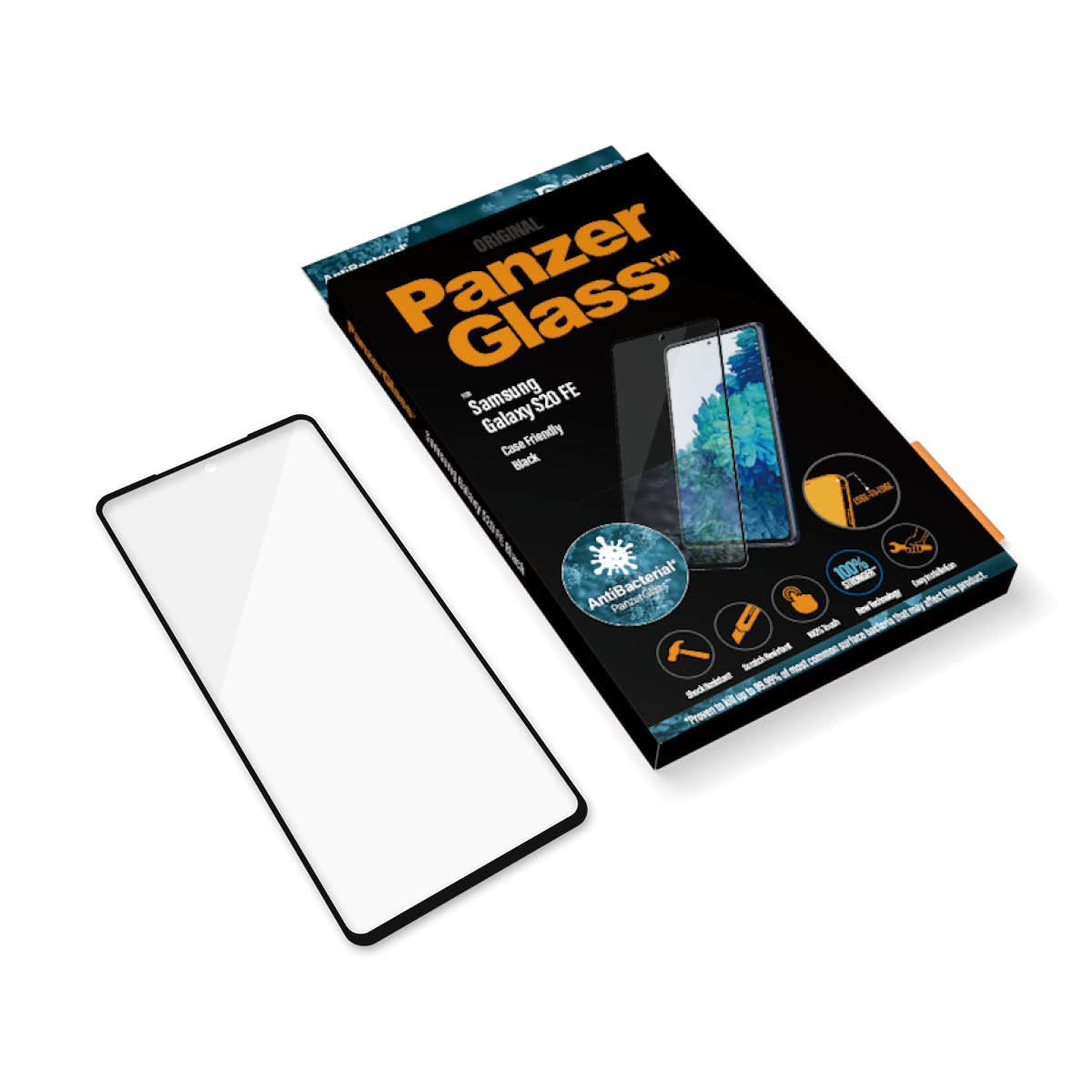 Panzerglass Samsung Galaxy S20 Fe Edge-To-Edge Anti-Bacterial
