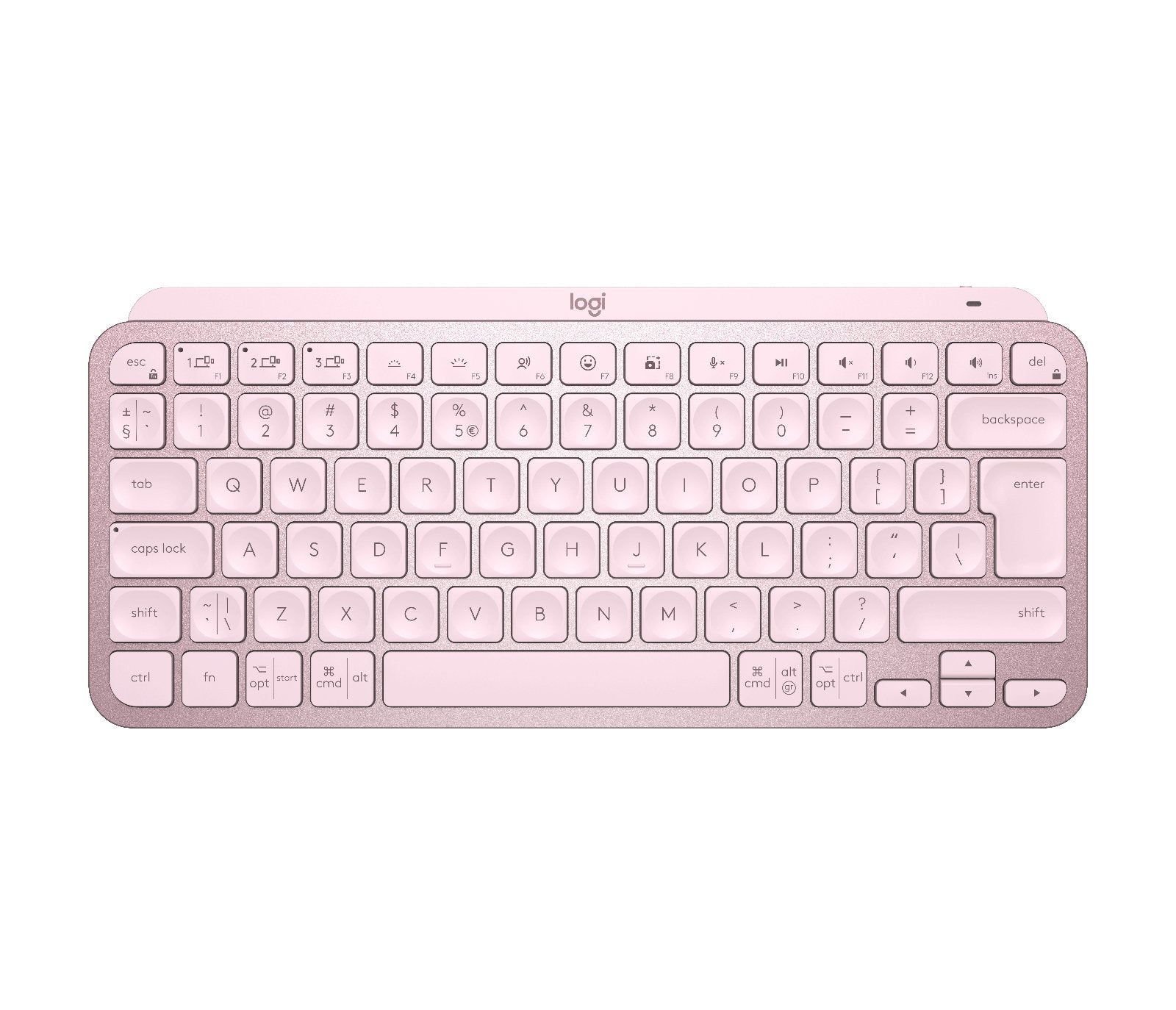 EAN 5099206099043 - Logitech Master MX Keys Mini teclado Oficina RF Wireless + Bluetooth QWERTY Internacional de EE.UU. Rosa imagen 1
