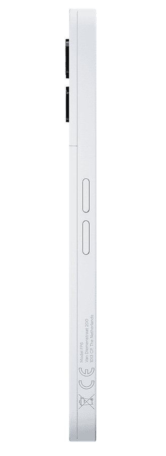 Smartphone Fairphone The (Gen 6) 16 Cm (6.31") Sim Doble Android 15 5g Usb Tipo C 8 Gb 256 Gb 4415 Mah Blanco F6fphn-2wh-Eu1