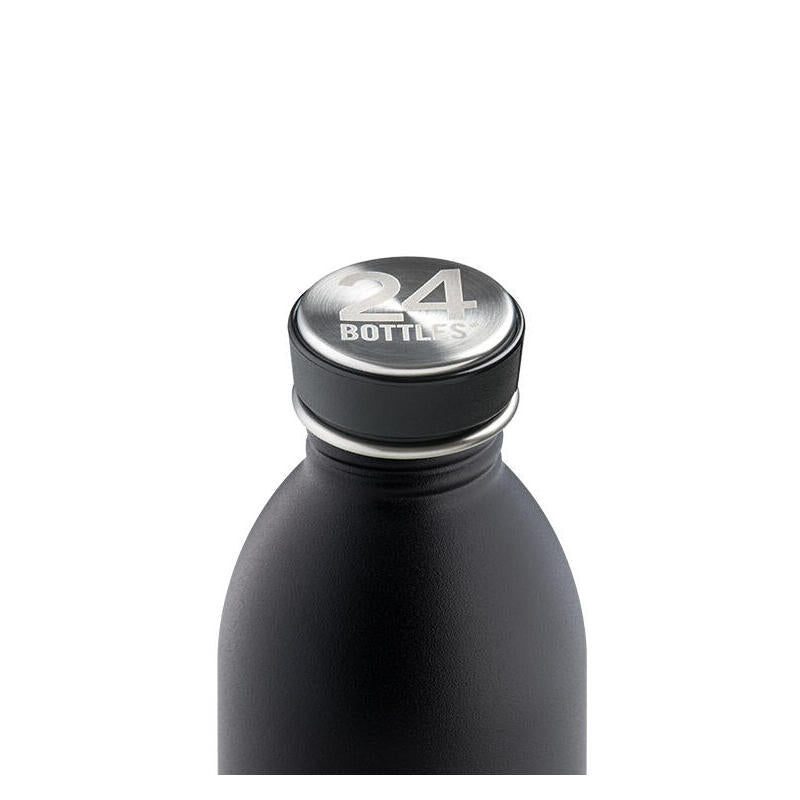 24bottles Urban Bottle 1lt Stone Tuxedo Negro