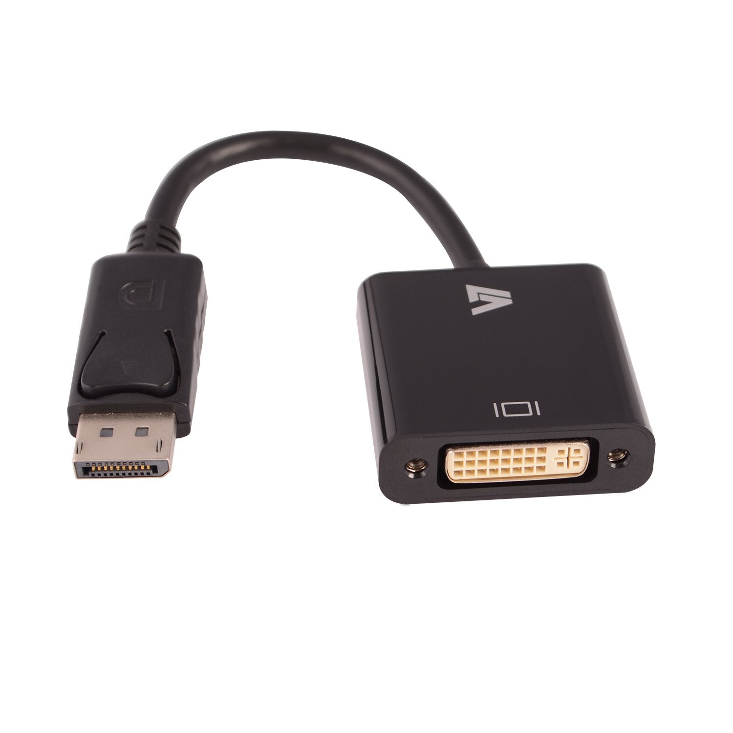 EAN 0662919069600 - V7 CBLDPDVI-1E adaptador de cable de vídeo 0,2 m 1x 20-pin DisplayPort 1x (24+5)-pin DVI Negro imagen 1