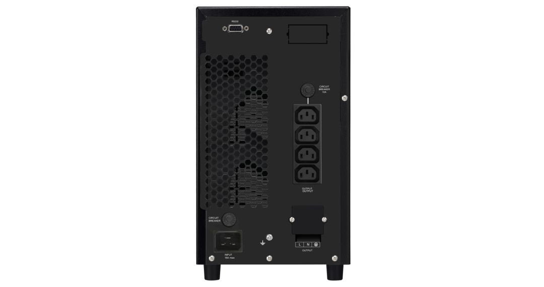 Infosec E4 Value 3000 Sistema De Alimentación Ininterrumpida (Ups) Doble Conversión (En Línea) 3 Kva 2400 W 4 Salidas Ac