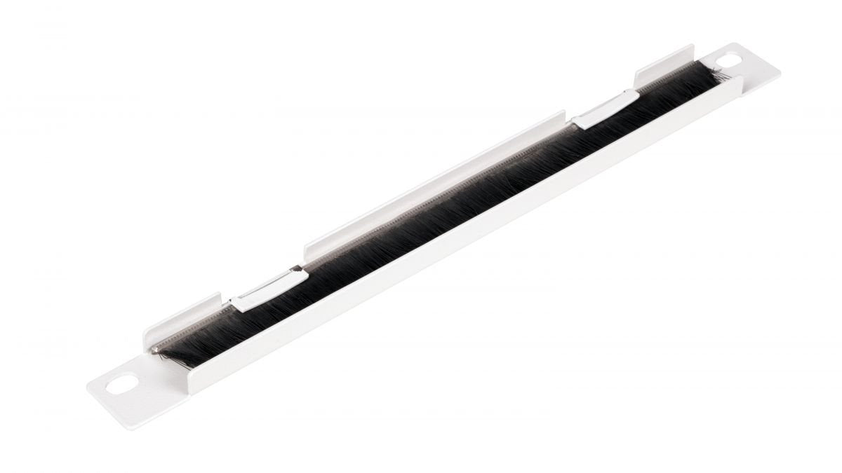 Equip 10" Cabledurchführung Con Bürmeneinsatz, 1u Gris