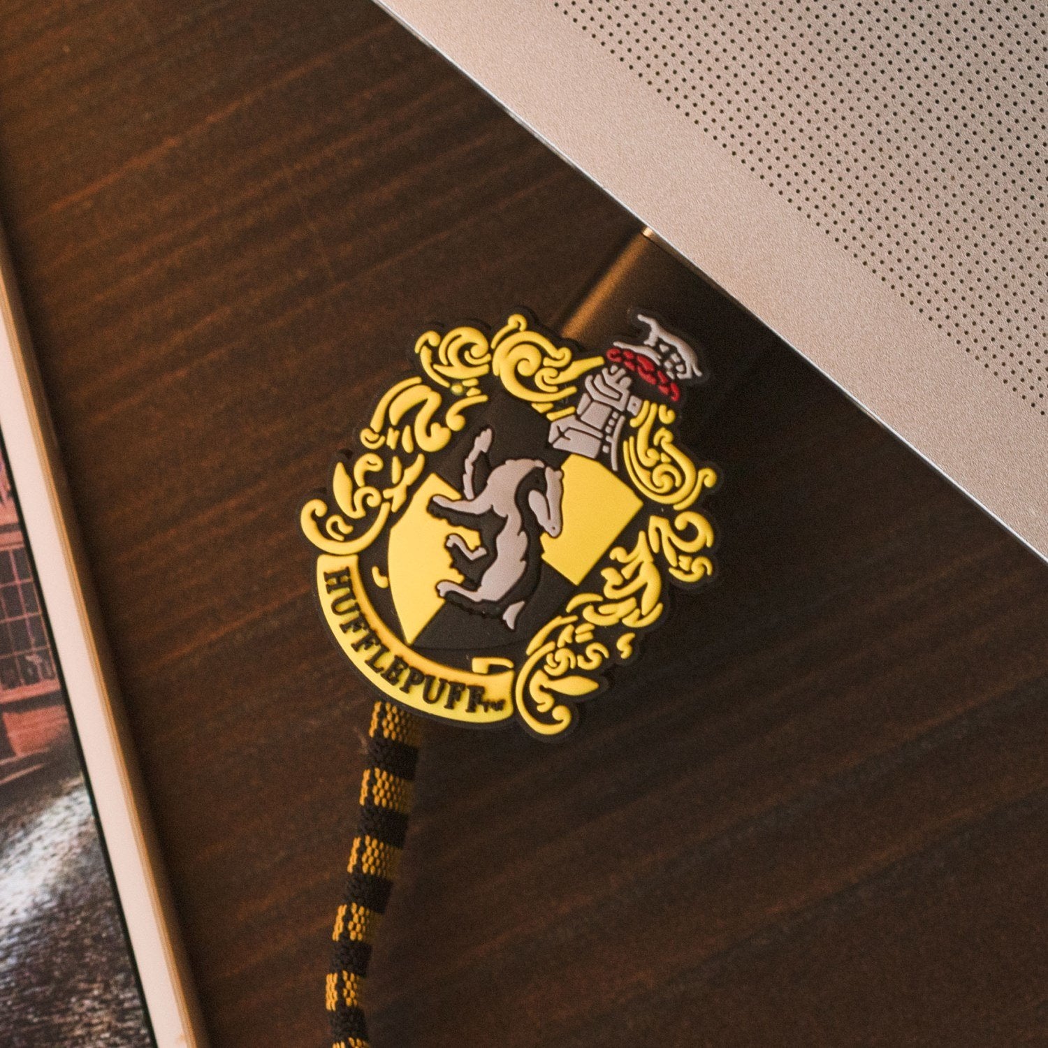 Cable Hogwarts Hufflepuff 3 En 1 Lightning/Micro/Usb-C