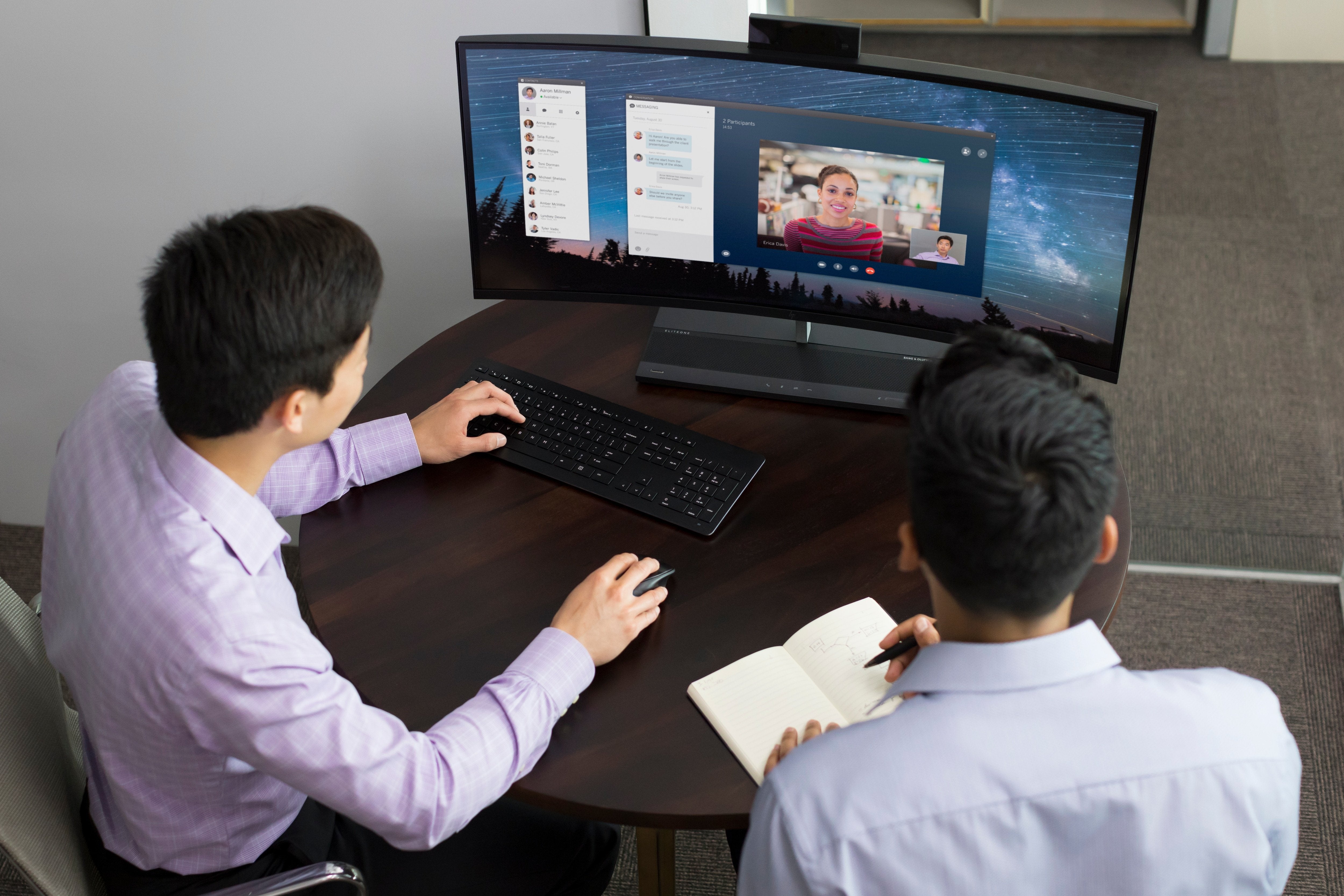 Teclado Inglés Inalámbrico Hp Premium Para Europa