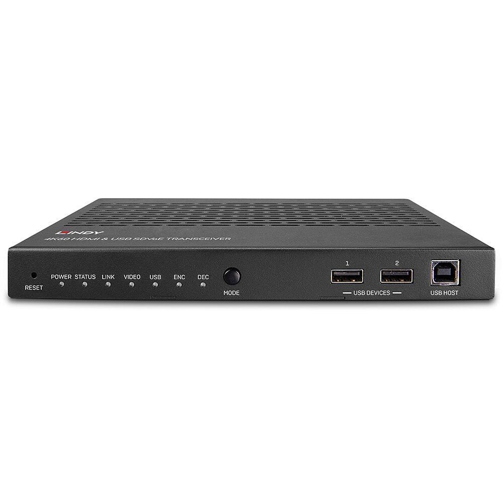 Lindy 38365 Extensor Audio/Video Transmisor De Señales Av Negro