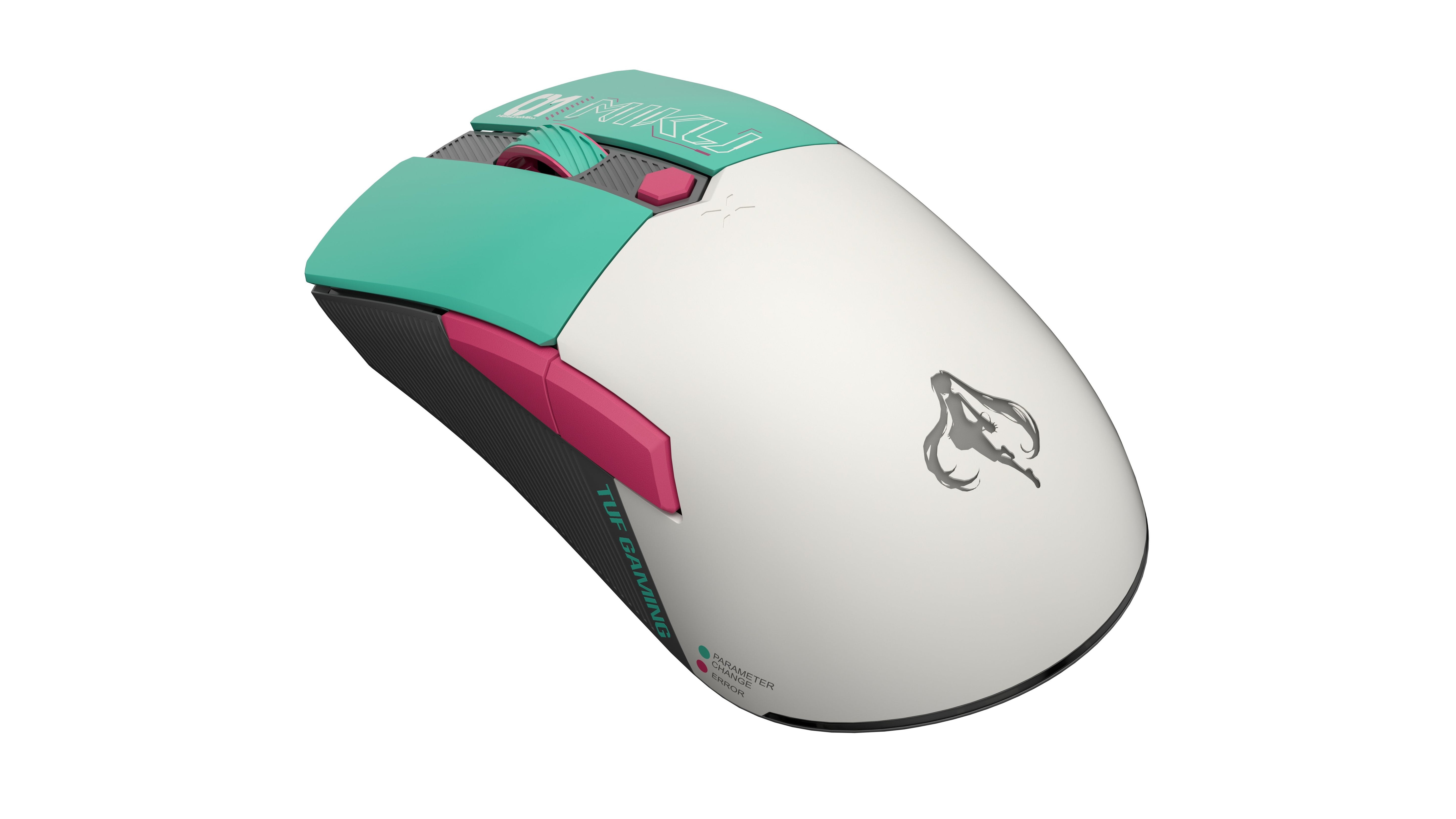 Raton Asus Tuf Gaming Mini Wireless Hatsune Miku Edition