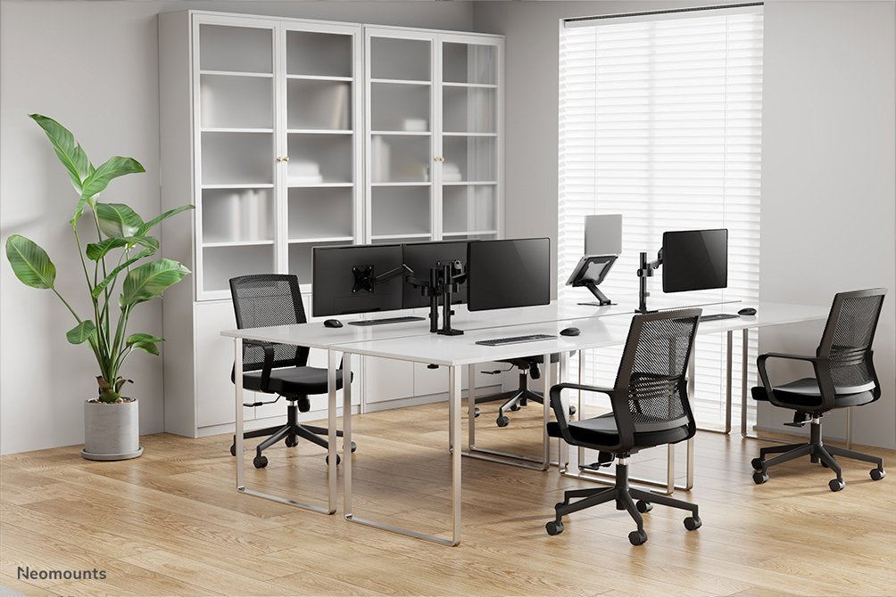 Soporte De Escritorio De Movimiento Completo Para Pantallas De 17-27" 7kg Ds70-750bl1 Neomounts