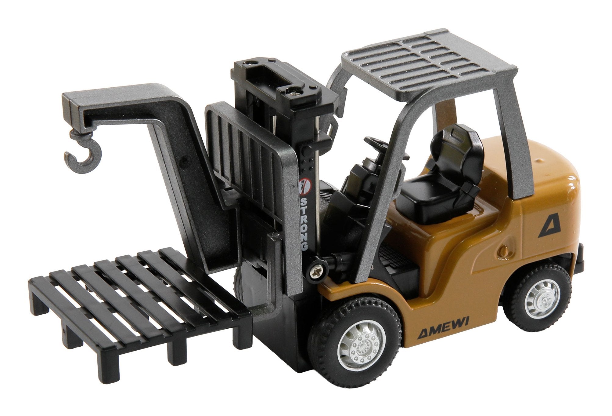 Amewi Mini-Gabelmapler Con Anhänger, 8-Kanal 1:64 Rtr 6+