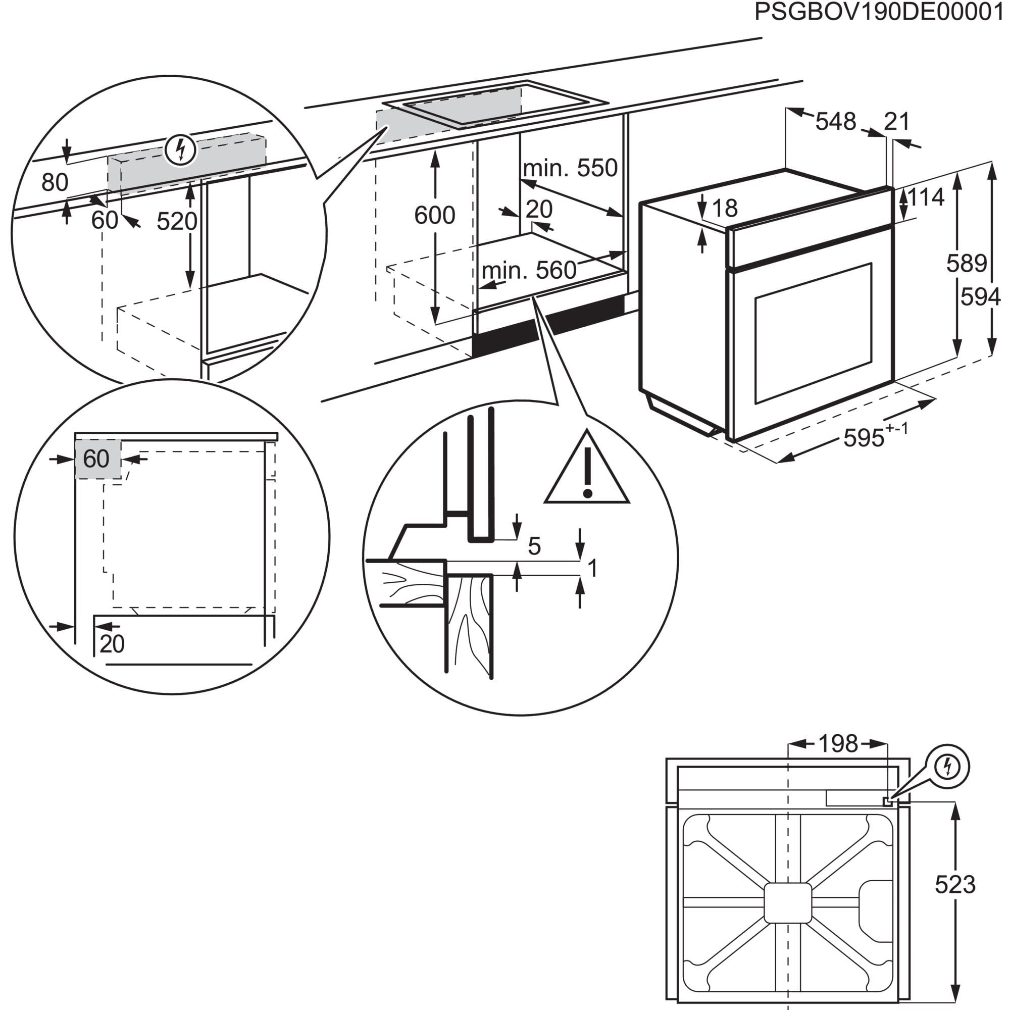EAN 7333394056043 - AEG Series 5000 OU5AB20SM 72 L 2790 W Acero inoxidable imagen 19