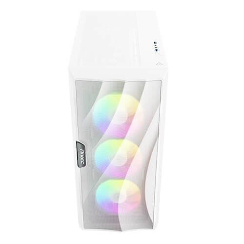 Caja Pc Antec Gamer Dark Fleet Df700 Flux Midi Tower Blanco Retail