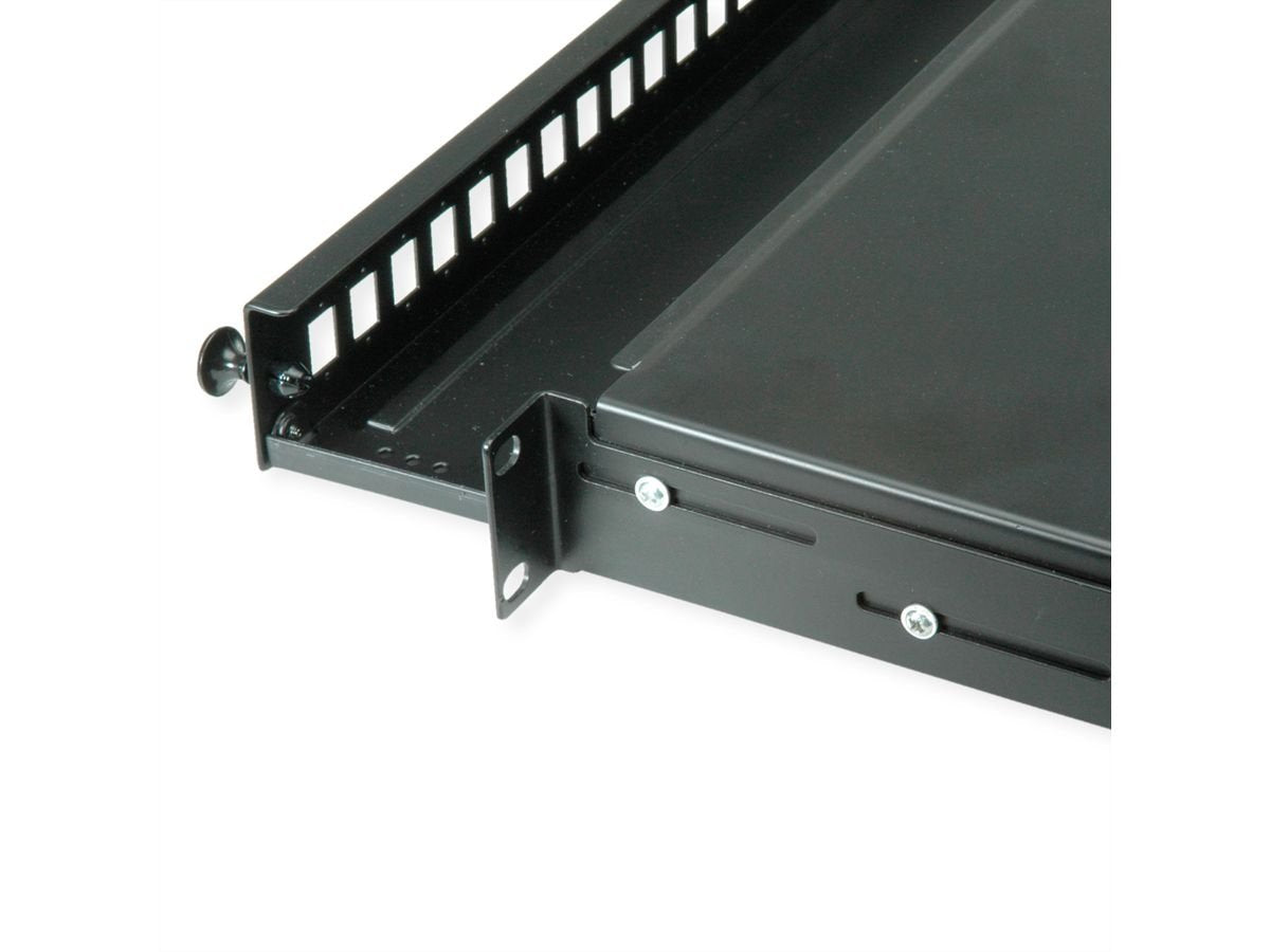 Value 19-Zoll-Spleibox Leer 1 He, Ausziehbar, 24x Sc Sx Lc Dx