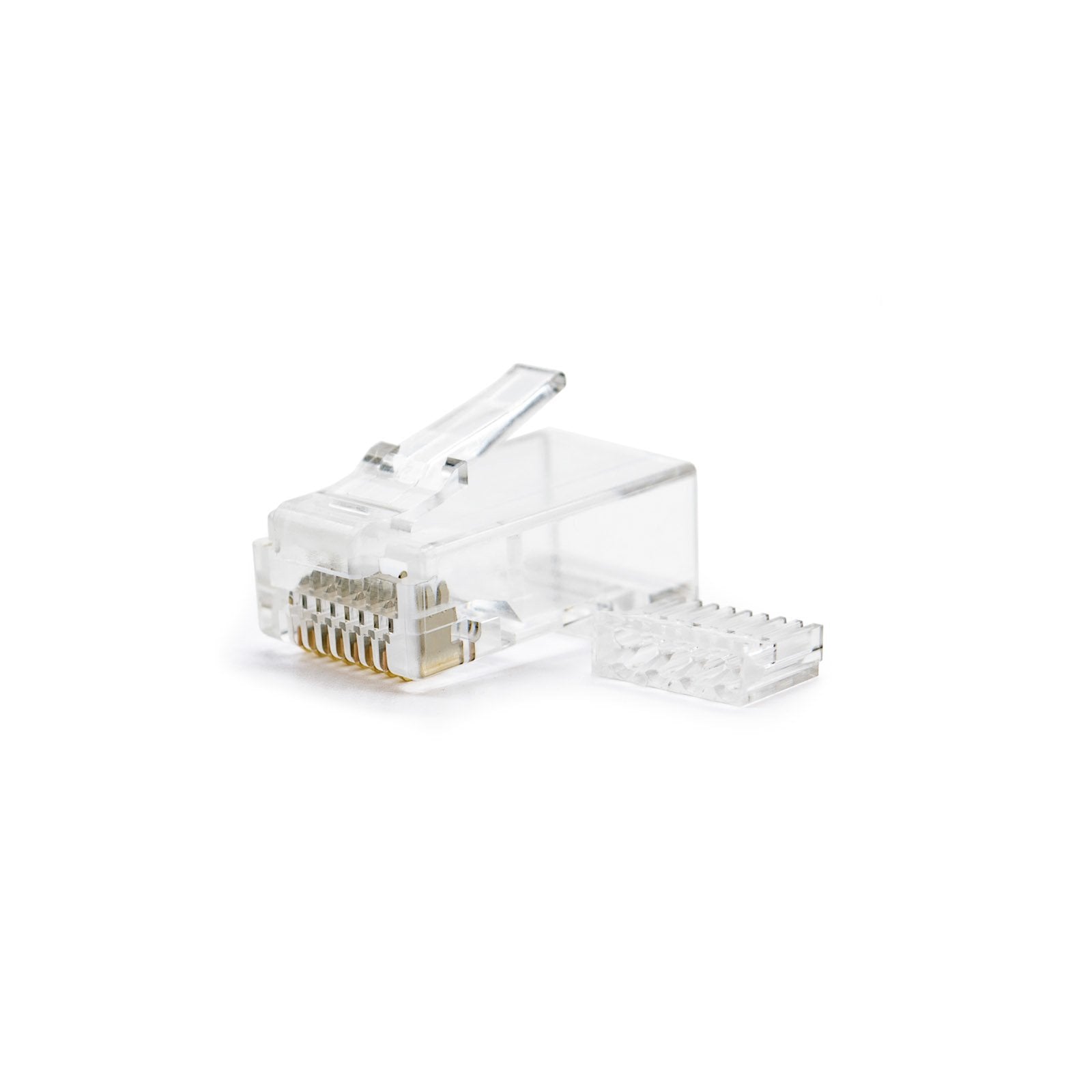 Nanocable Pack De 100 Conectores Rj45 8 Hilos Cat.6 - Transparente
