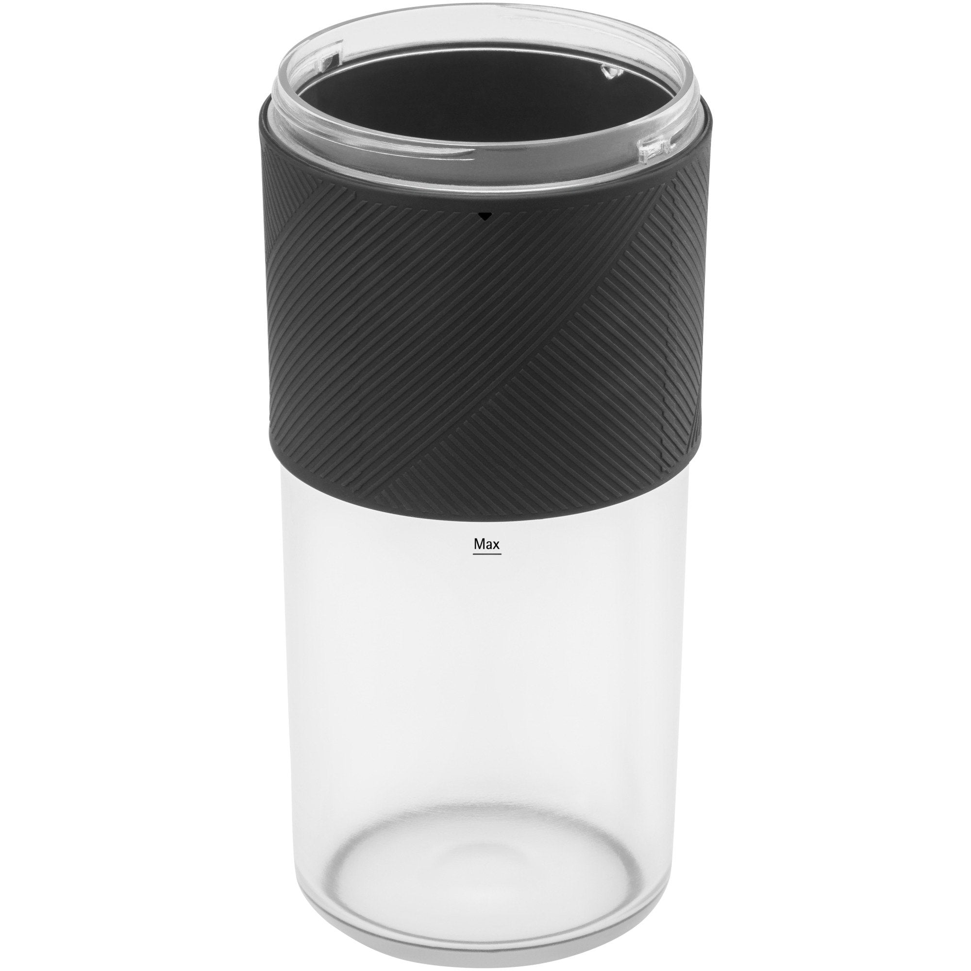 Batidora Wmf Kitchenminis Mix On The Go 0,3 L 50 W Negro, Acero Inoxidable, Transparente