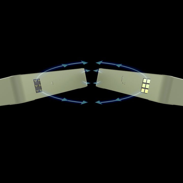 Ventilador De Caja Pc Thermaltake Ct140 Ex Reverse Argb Sync Verde Claro, Paquete De 3 Cl-F199-Pl14mg-A