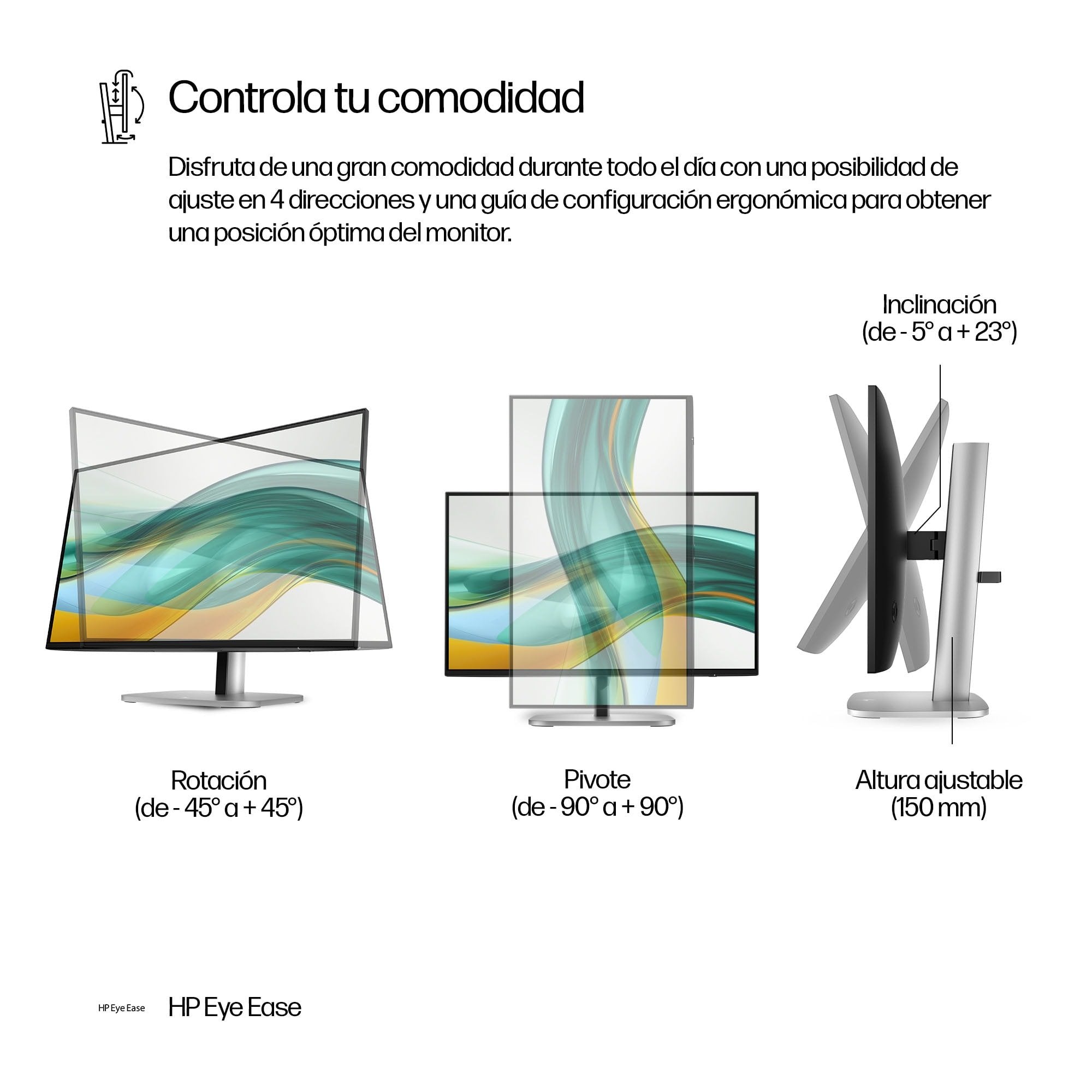 EAN 5715328014718 - HP Series 5 Pro 23.8 inch FHD No Stand Monitor - 524pf pantalla para PC 60,5 cm (23.8") 1920 x 1080 Pixel imagen 6