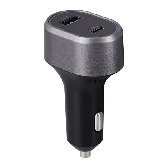 Cargador Allume Cigare T Nb 1x Usb-A Et 1x Usb-C 83w (Negro/Gris)