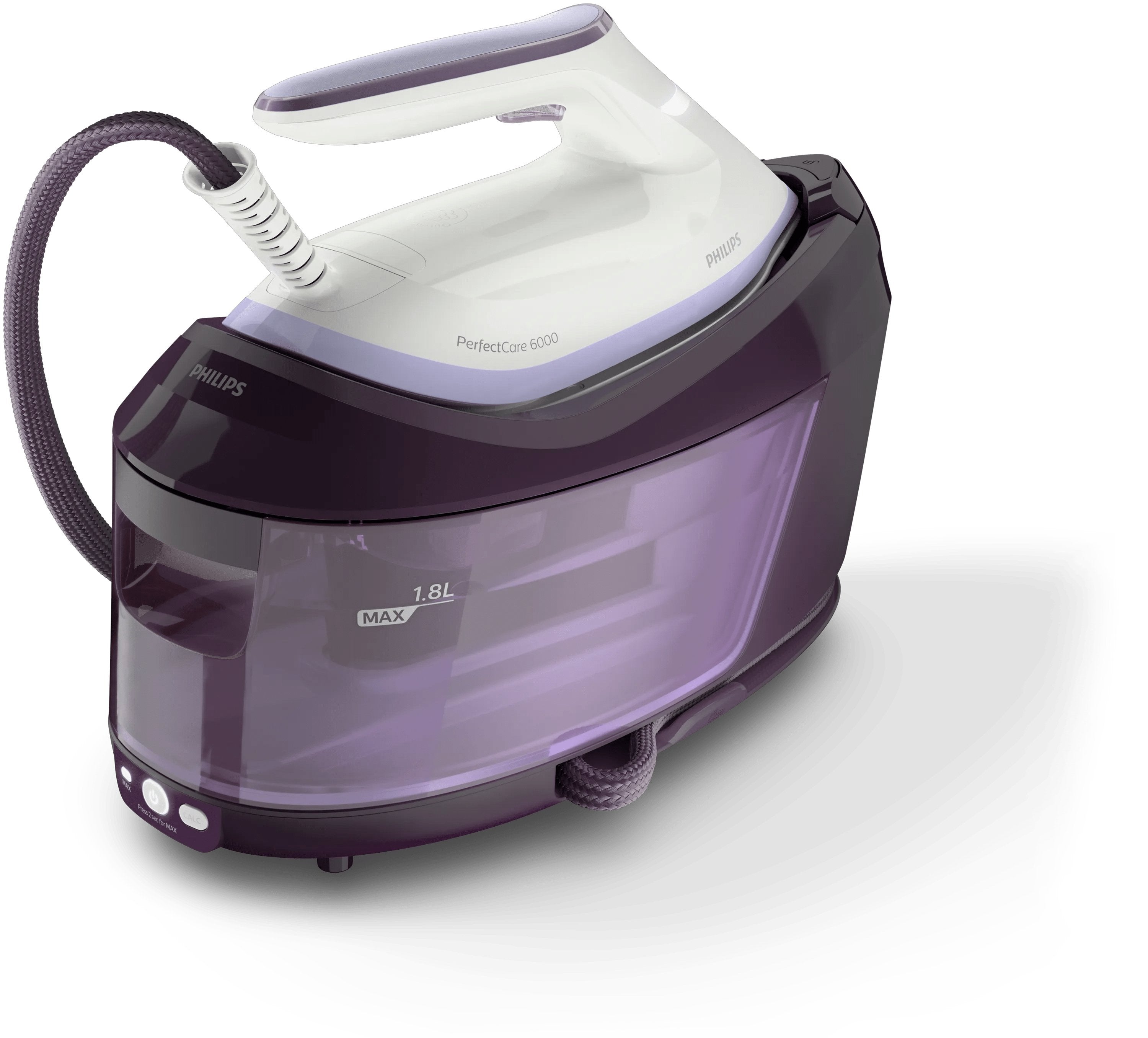 EAN 8720389015298 - Philips PSG6024/30 estación plancha al vapor 2400 W 1,8 L Suela SteamGlide Plus Púrpura imagen 1