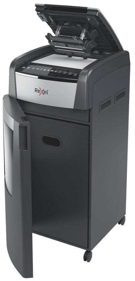 Rexel Optimum Autofeed 600m Destructora Automatica De Microcorte - Alimentacion Automatica De Hasta 600 Hojas - Nivel