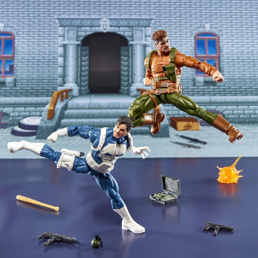 EAN 5010996328380 - Marvel Legends Series Gamerverse Punisher & Nick Fury imagen 7