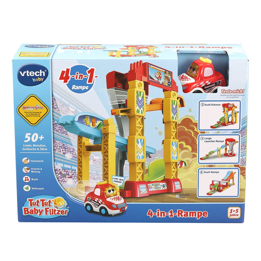 Vtech Hace Rampa Para Bebés-4-En-1, Construcción De Juegos 80-556504