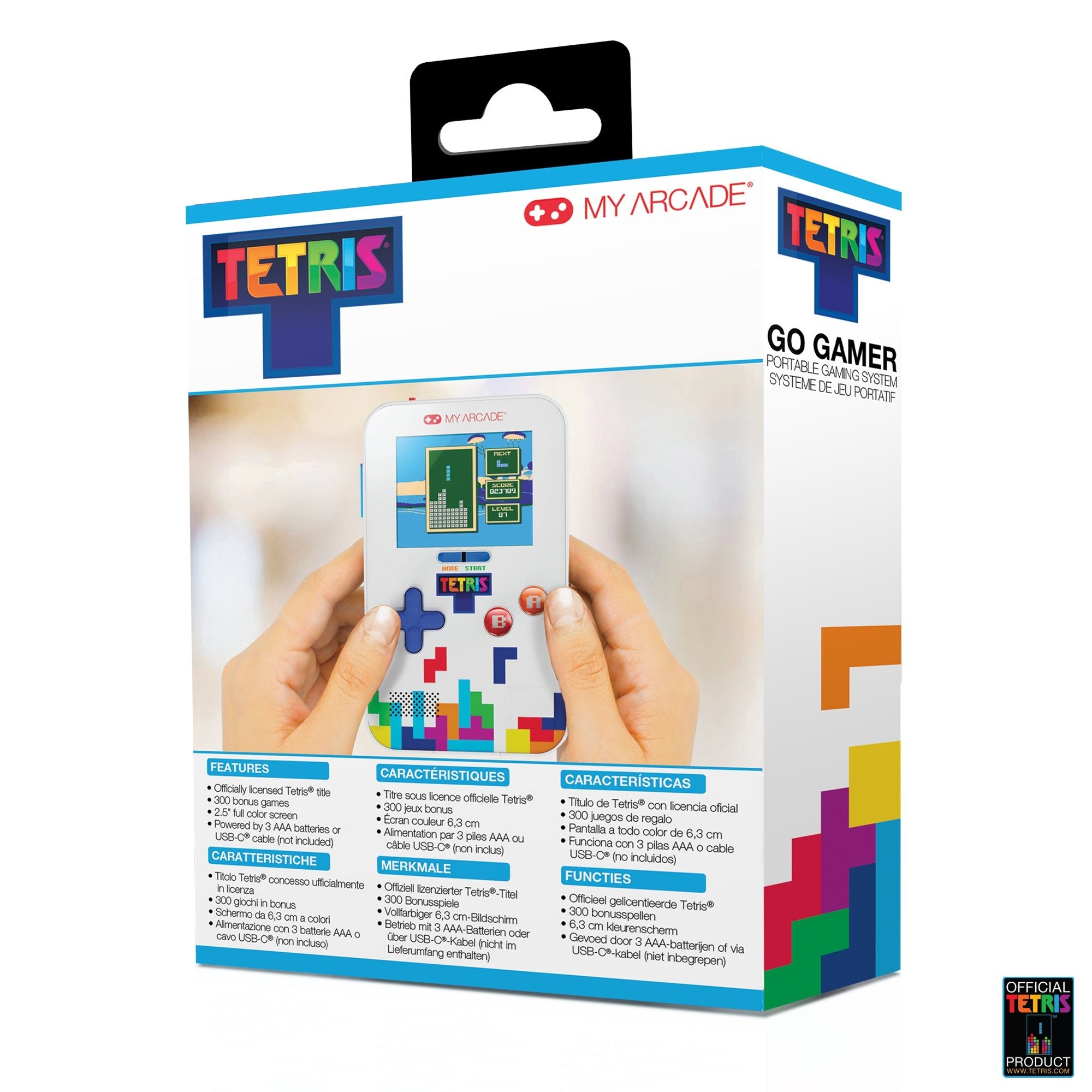 EAN 845620070299 - My Arcade Tetris Go Gamer videoconsola portátil 6,35 cm (2.5") Multicolor imagen 6