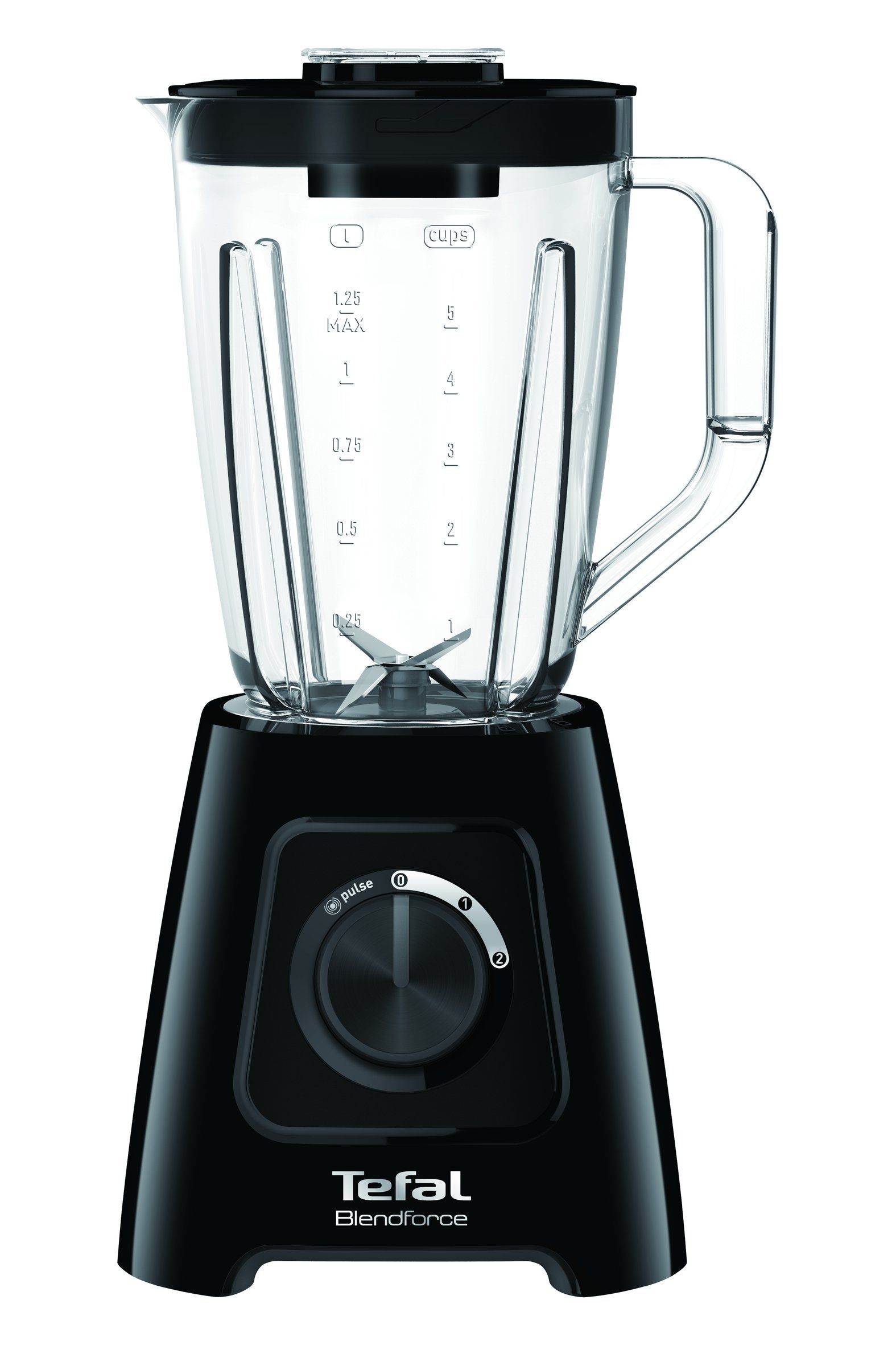 Tefal Blendforce Ii Bl4208 Licuadora 1,25 L Batidora De Vaso 600 W Negro