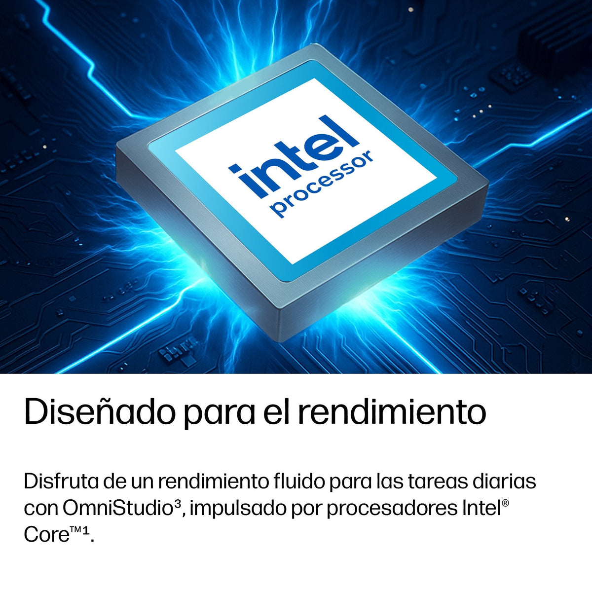 Pc All In One Hp Omnistudio 24-Cu0020ns Intel Core 3-100u 8gb 512gb Ssd 23.8' Sin Sistema Operativo