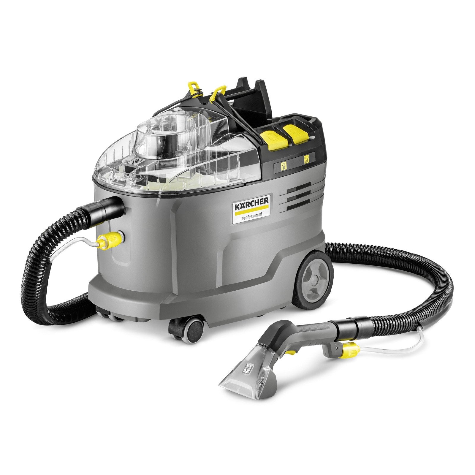 EAN 4054278680750 - Kärcher 1.101-700.0 máquina de limpieza de alfombras Caminar-detrás Profundo Negro, Gris, Amarillo imagen 1