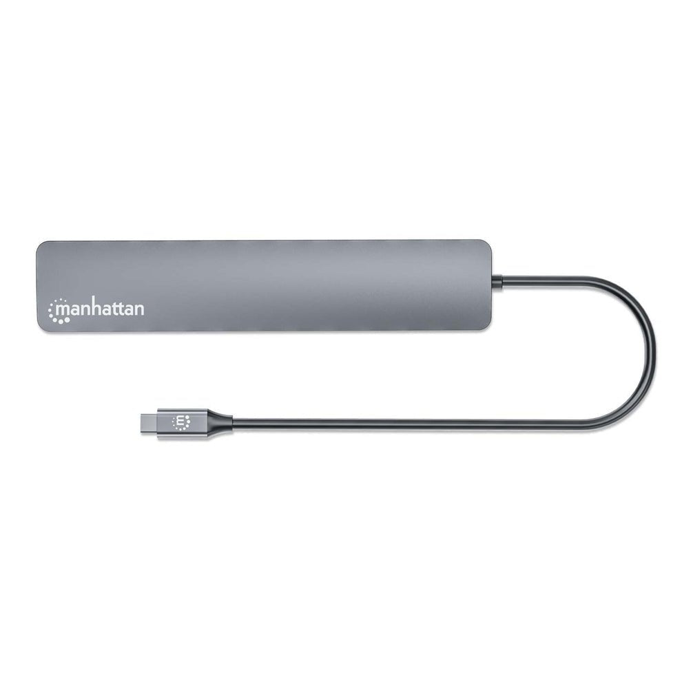 Manhattan 7-Port Usb-C Usb-A Hub 4+3 Con Power Delivery
