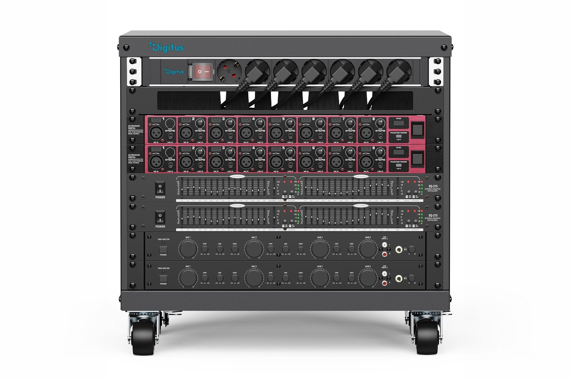 EAN 4016032490302 - Digitus DN-48000 armario rack 8U Rack o bastidor independiente Negro imagen 2