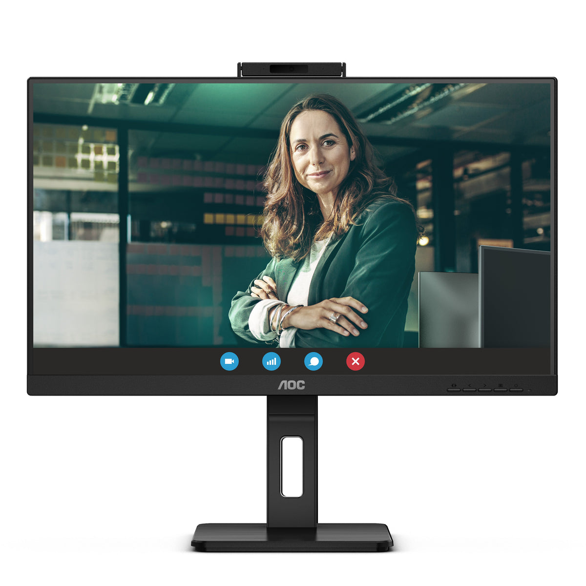 EAN 4038986140775 - AOC 24P3QW pantalla para PC 60,5 cm (23.8") 1920 x 1080 Pixeles Full HD Negro imagen 3