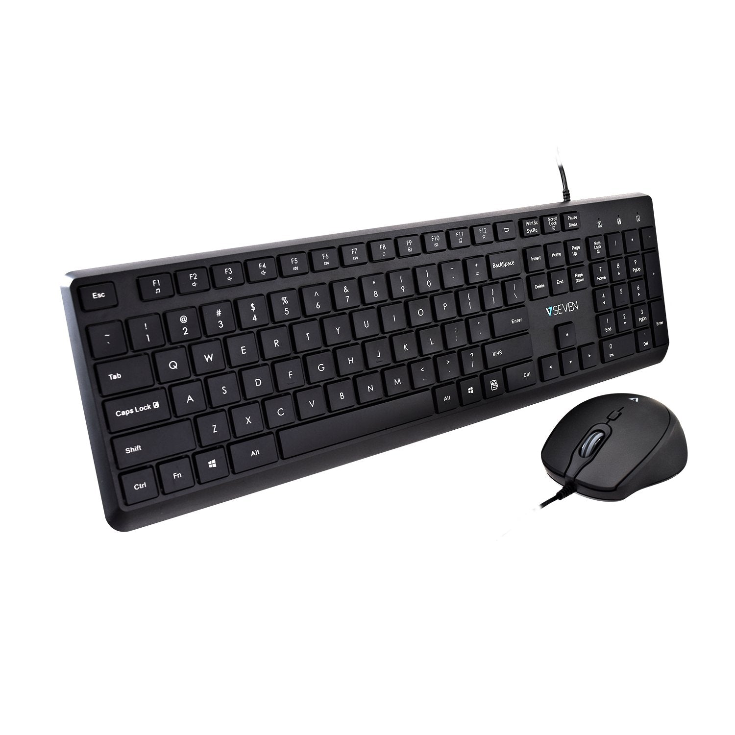 Teclado Ingles + Ratón V7 Combo Usb Cku350us