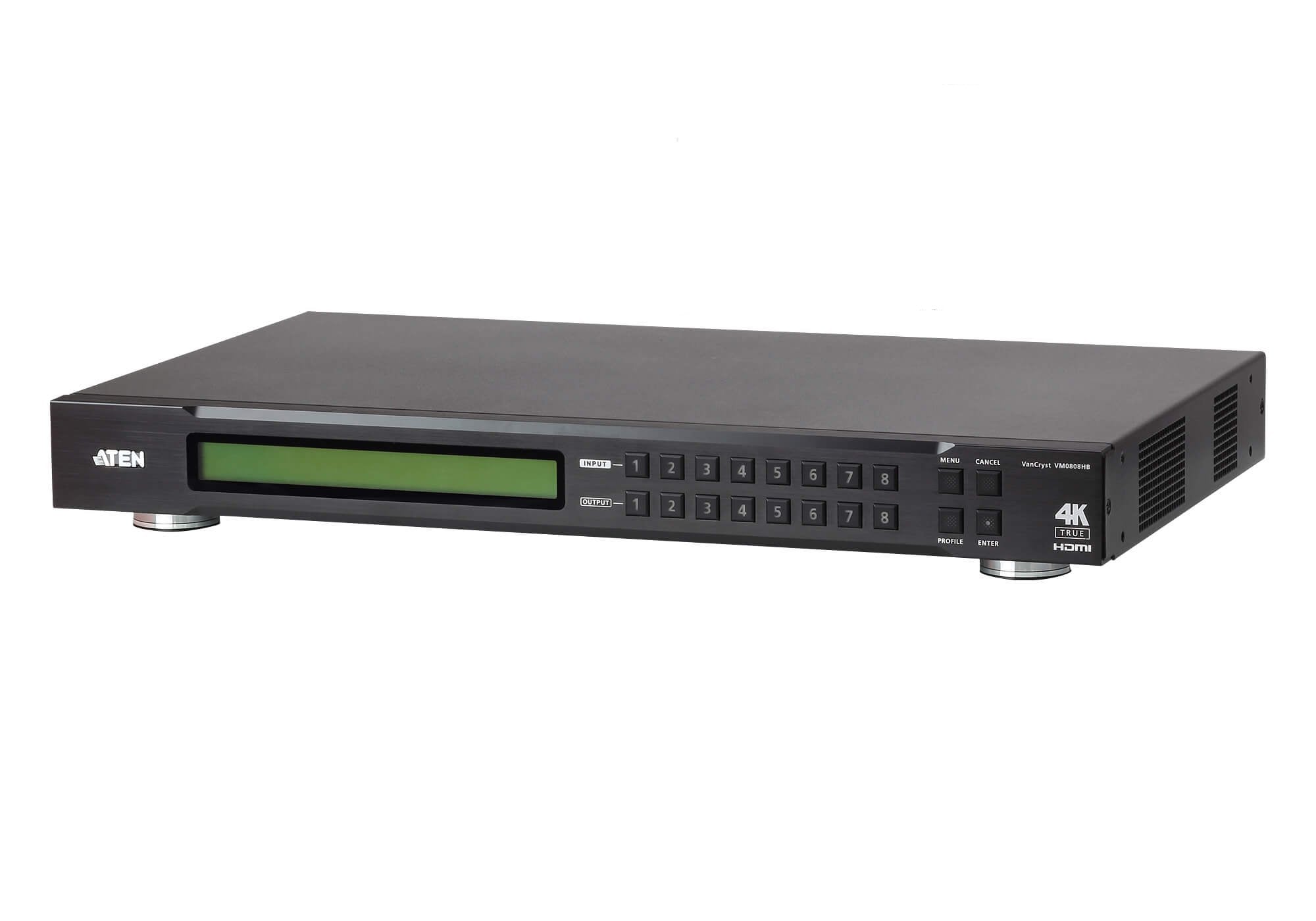 EAN 4719264646836 - ATEN VM0808HB-AT-G matriz de conmutación Matriz de conmutación AV Pantalla incorporada 38,1 W imagen 1