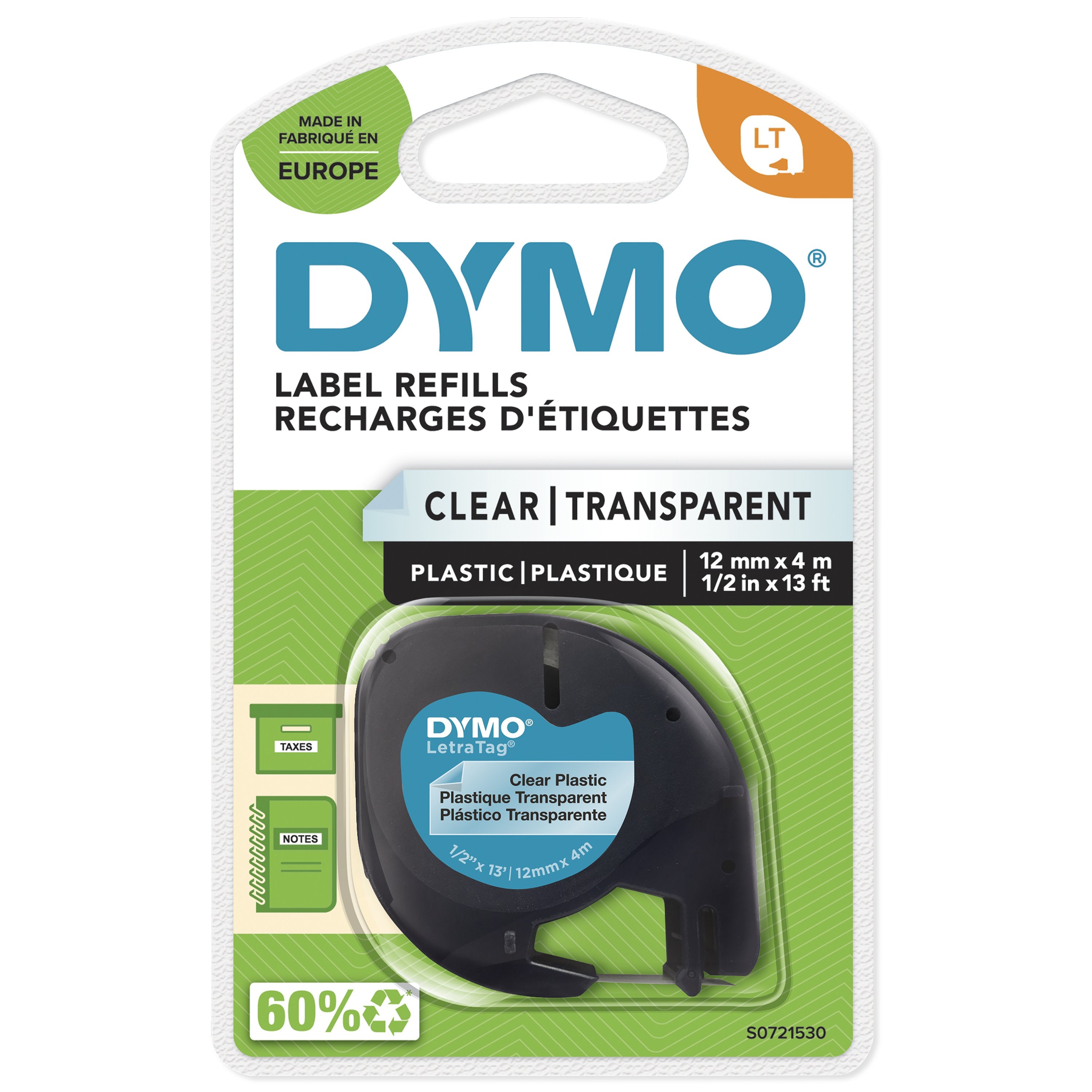 EAN 5411313122672 - DYMO S0721530 cinta para impresora de etiquetas imagen 2