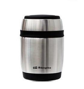 Orbegozo Trsl 380 Termo Pequeño Antiderrame - Capacidad 350ml - Acero Inoxidable - Conserva Temperatura 12 Horas - Taza