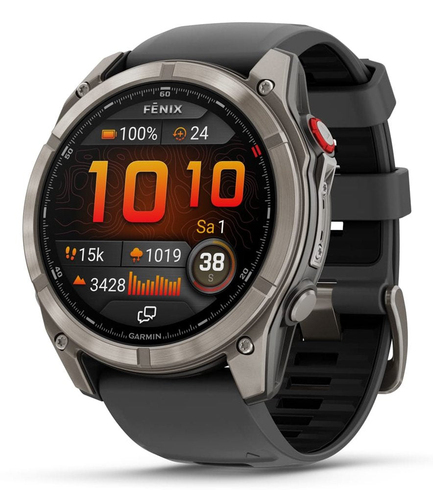 EAN 753759351007 - Garmin fēnix 8 Pro 3,56 cm (1.4") AMOLED 51 mm Digital 454 x 454 Pixeles Pantalla táctil Grafito, Titanio imagen 1