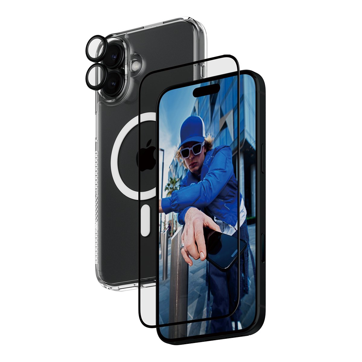 EAN 5715685003400 - PanzerGlass ® 3-in-1 Protection Bundle iPhone 16 Plus Protector de pantalla Apple 1 pieza(s) imagen 1