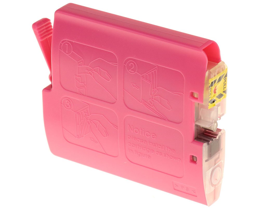 G&G Tinte Compatible Con Brother Lc-970m Lc-1000 Magenta