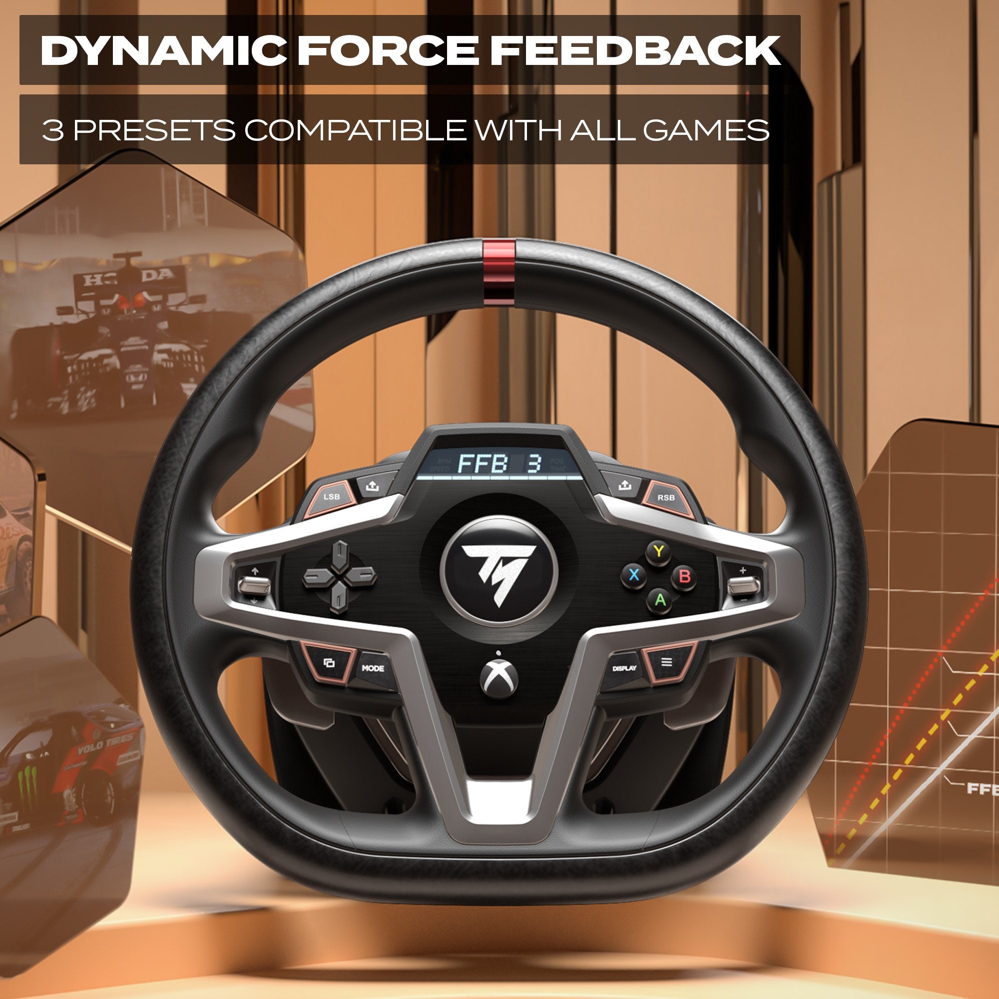 EAN 3362934402754 - Thrustmaster T248 Negro USB Volante + Pedales Analógico/Digital PC, PlayStation 4, PlayStation 5 imagen 6