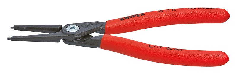 Alicates Knipex 48 11 J0 Para Anillos De Seguridad