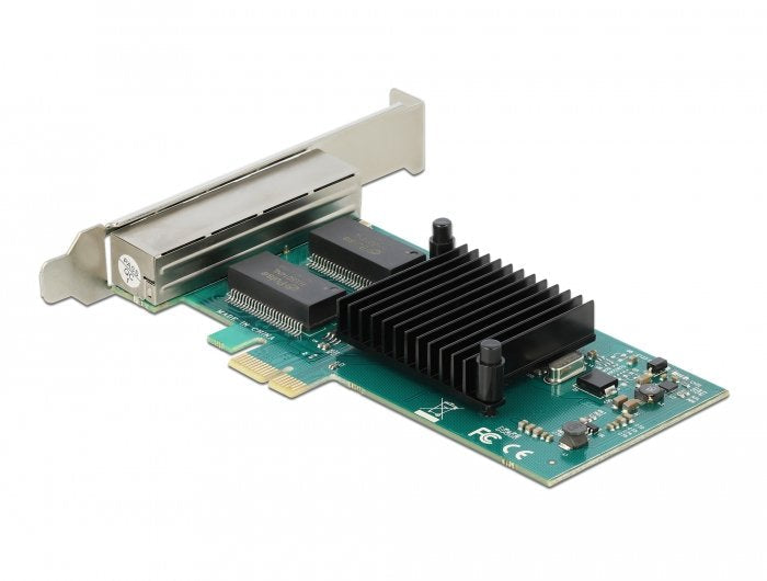Delock Tarjeta Pci Express X1 4 X Rj45 Gigabit Lan I350