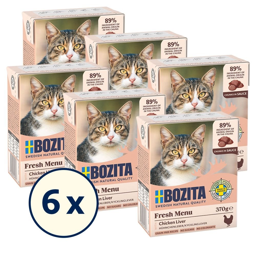 Higado De Pollo En Salsa Bozita - Para Gato - 370g