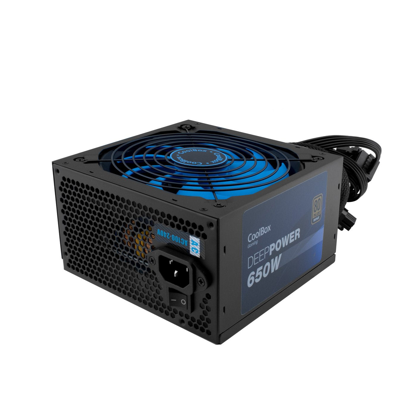 EAN 8436556145339 - CoolBox DeepPower BR-650 unidad de fuente de alimentación 650 W 20+4 pin ATX Negro imagen 7