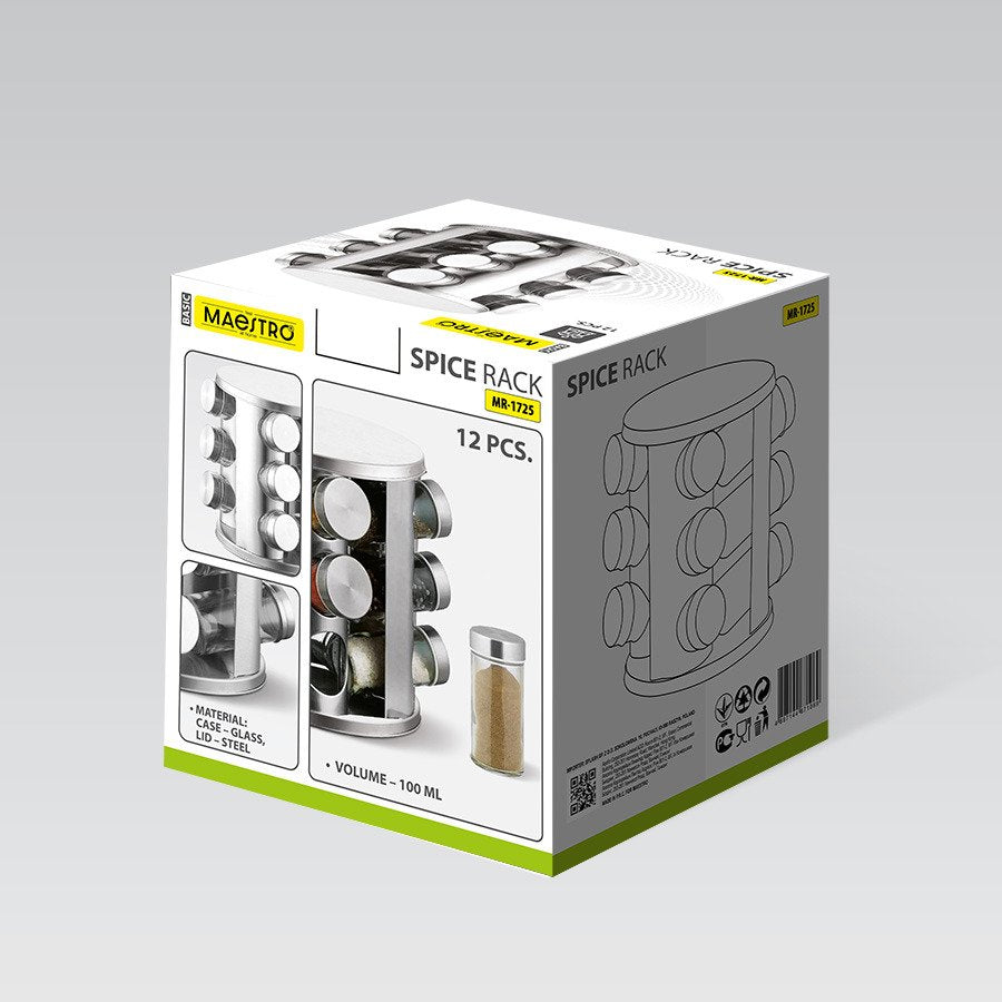 EAN 4820177148642 - Maestro MR-1725 contenedor para especias Acero 0,1 L Tarro de especias imagen 4