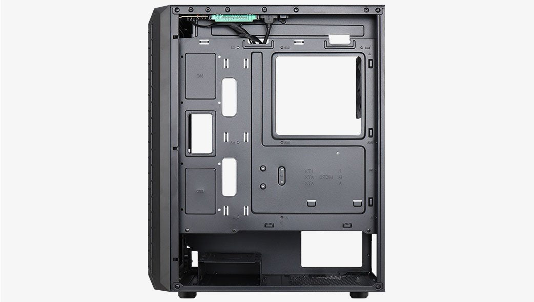 Caja Pc Aerocool Beam-G-Bk-V1 Midi-Tower, Tempered Glass Microatx/Atx/Miniitx