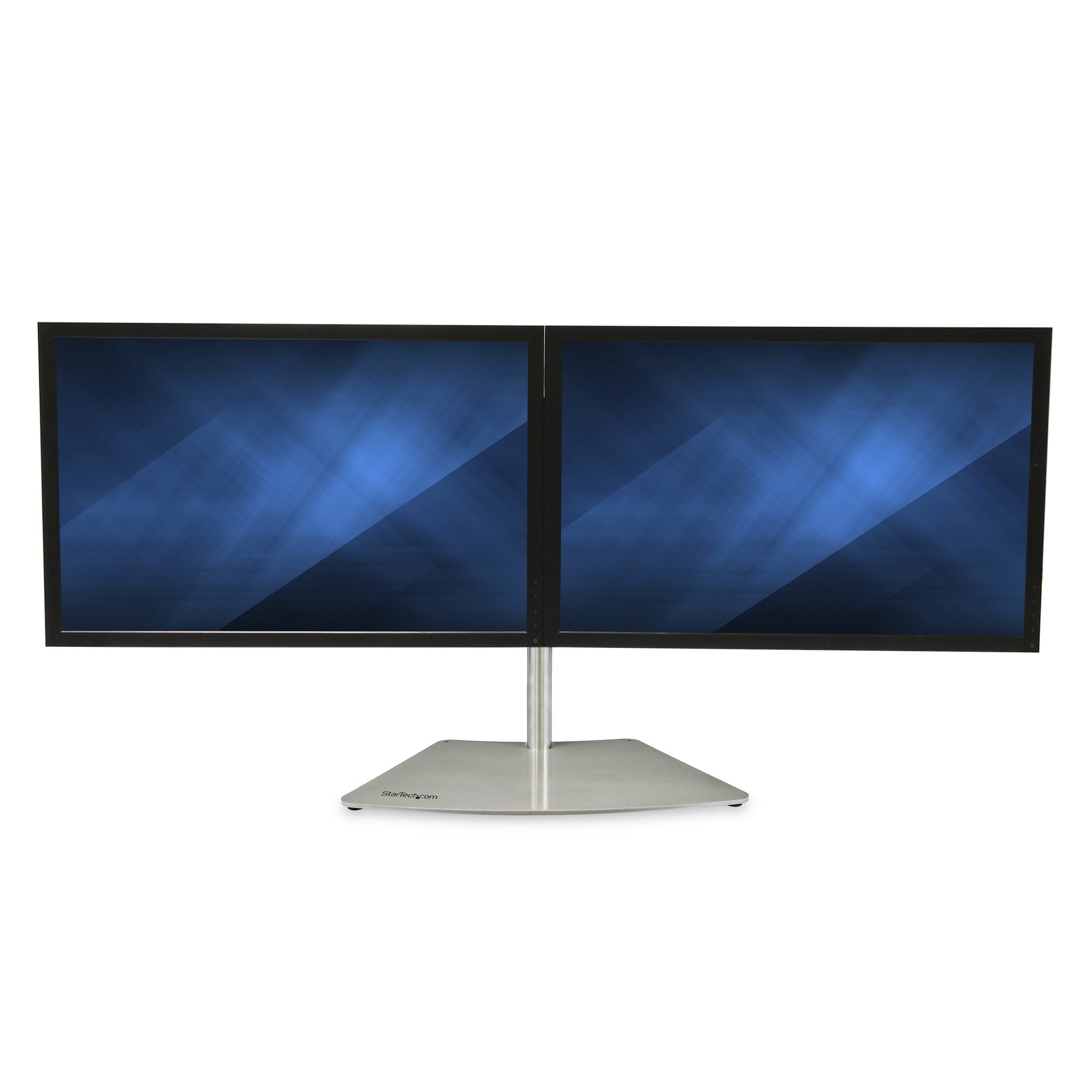 Startech.Com Base Soporte Para 2 Monitores - Horizontal - Color Plata