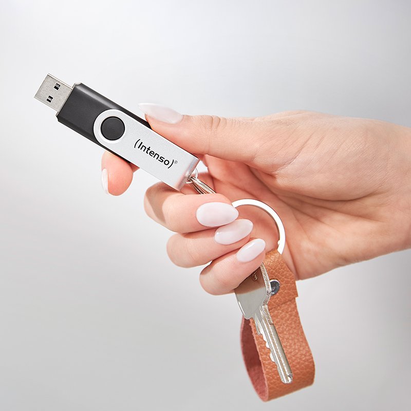 EAN 4034303036363 - Intenso USB 64GB OFFICE LINE 3.2 Gen1 Silver-Black unidad flash USB USB tipo A 3.2 Gen 1 (3.1 Gen 1) Negr imagen 7