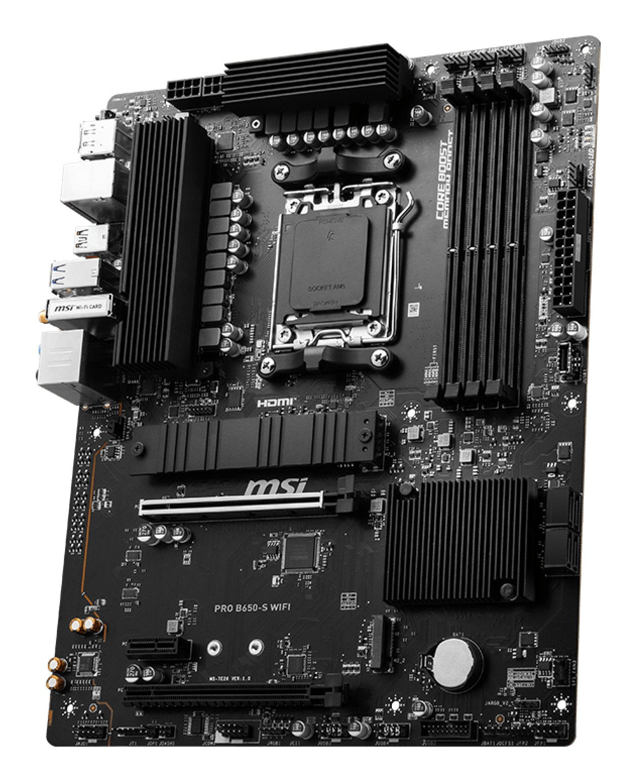 EAN 4711377132862 - MSI PRO B650-S WIFI placa base AMD B650 Zócalo AM5 ATX imagen 3